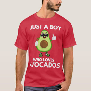 Camiseta Apenas Um Menino Que Ama Comida De Vegan Engraçada