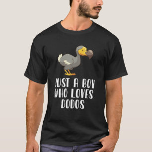 Camiseta Apenas Um Menino Que Ama Dodos