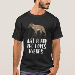 Camiseta Apenas Um Menino Que Ama Hienas