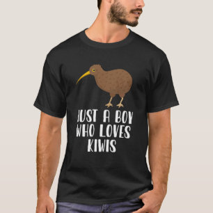 Camiseta Apenas Um Menino Que Ama Kiwis