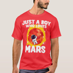 Camiseta Apenas Um Menino Que Ama Marte