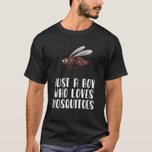 Camiseta Apenas Um Menino Que Ama Mosquitos