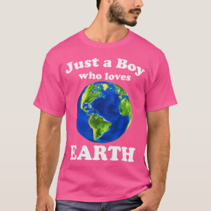 Camiseta Apenas Um Menino Que Ama O Planeta Astron