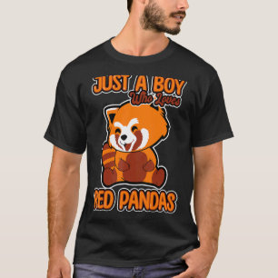 Camiseta Apenas Um Menino Que Ama Os Panteras Vermelhos Cit