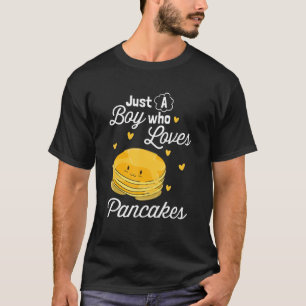 Camiseta Apenas Um Menino Que Ama Pancakes
