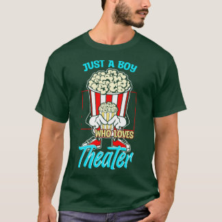 Camiseta Apenas Um Menino Que Ama Teatro