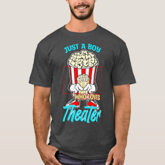 Camiseta Apenas Um Menino Que Ama Teatro