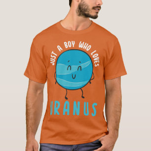 Camiseta Apenas Um Menino Que Ama Urano