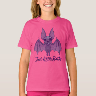 Camiseta Apenas Um Morcego Pouco Fofo Batendo As Asas