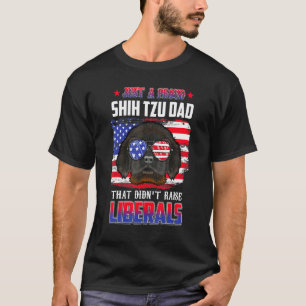 Camiseta Apenas Um Pai Mastiff Tibetano Orgulhoso Merica Do