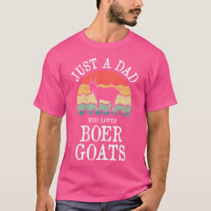 Camiseta Apenas Um Pai Que Adora Cabras De Borrão