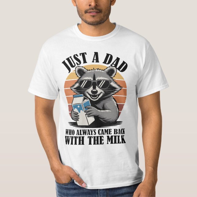 Camiseta Apenas Um Pai Que Sempre Voltou Com O Camarão De L (Frente)