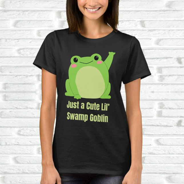 Camiseta Apenas um pântano bonito (Criador carregado)