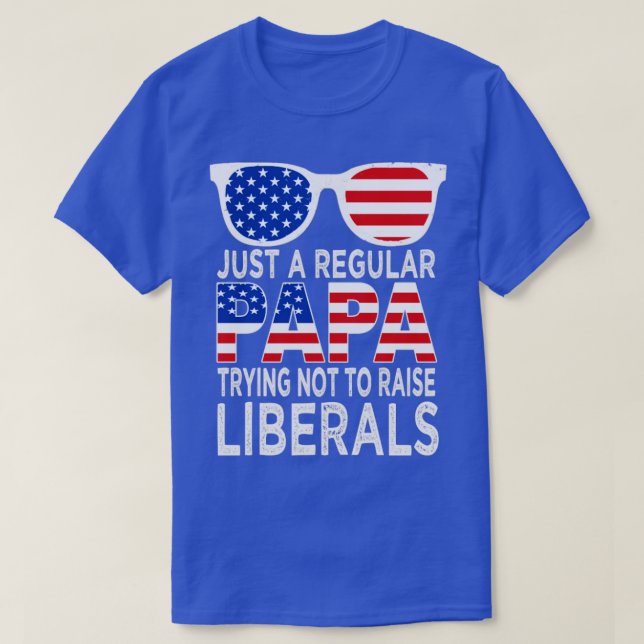 Camiseta apenas um papa normal tentando não levantar 1 (Frente do Design)