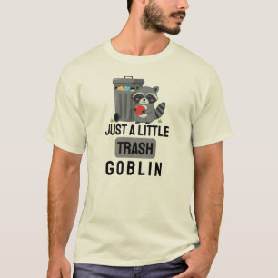 Camiseta Apenas um pequeno Goblin de lixo