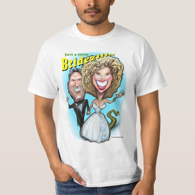Camiseta Apenas um Pequeno Teto Bridezilla (Frente)