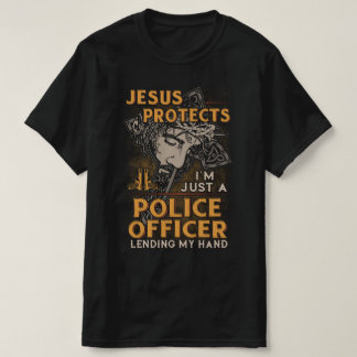 Camiseta Apenas um policial emprestando minha mão