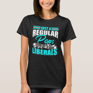 Camiseta Apenas Um Pop Regular Tentando Não Levantar Libera