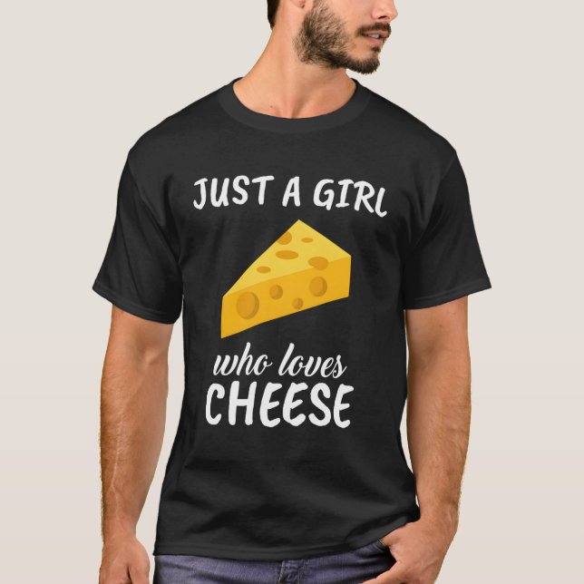 Camiseta Apenas Um Que Adora Queijo Queijo (Frente)