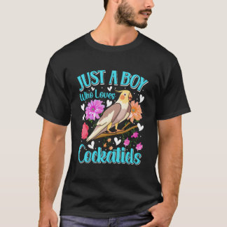 Camiseta Apenas um que ama cockatiels Cockatiel