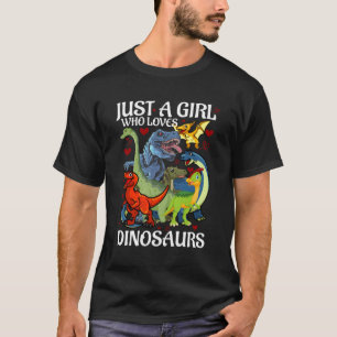 Camiseta Apenas Um Que Ama Dinossauros