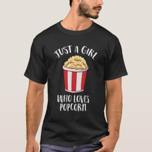 Camiseta Apenas Um Que Ama Popcorn Cinema Filmes Popcorn Po