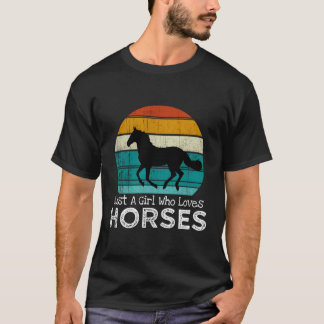 Camiseta Apenas Um Quem Ama Cavalos Cavalo Ns