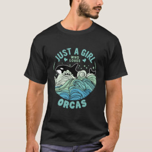 Camiseta Apenas Um Quem Ama Orcas Mar Oceano Er Baleias