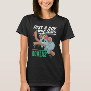 Camiseta Apenas um Rapaz que Ama Coalas Roupa de Urso Coala