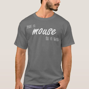 Camiseta apenas um rato num labirinto