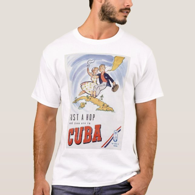 Camiseta apenas um salto, Cuba (Frente)