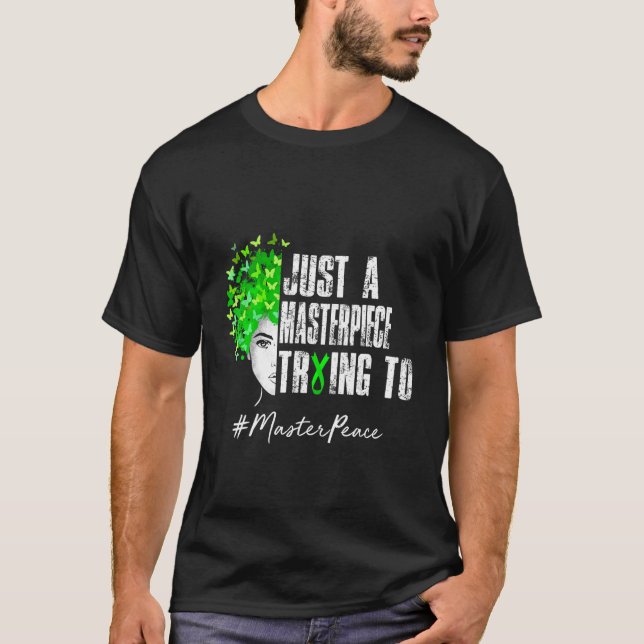 Camiseta Apenas Um Suporte à Consciência Mental da Saúde (Frente)