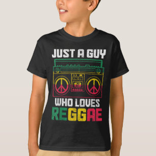 Camiseta Apenas Uma Cara Que Adora Reggae Music Jamaica Vin