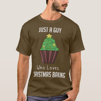 Camiseta Apenas Uma Cara Que Ama A Baking De Natal 2166