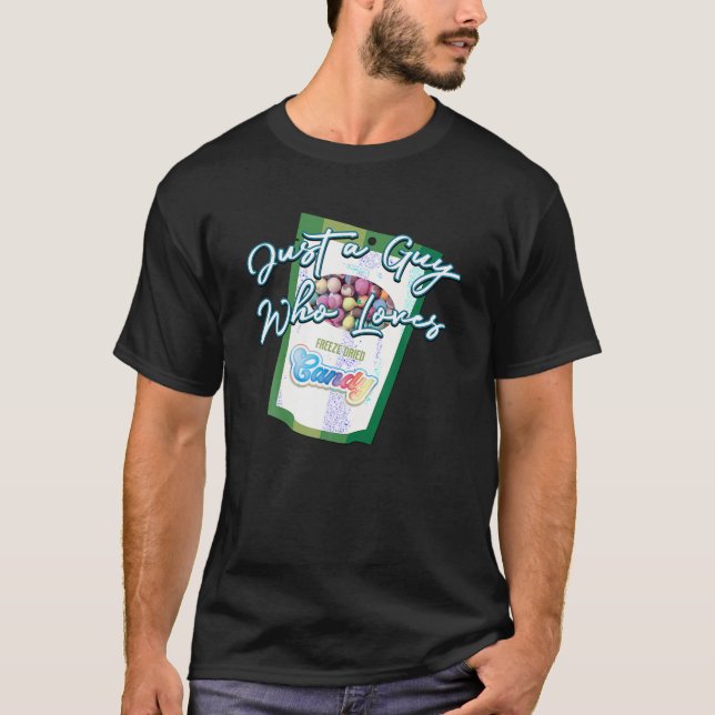 Camiseta Apenas uma Cara que ama congelar doce seco Novelty (Frente)