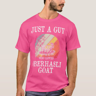 Camiseta Apenas Uma Cara Que Ama Oberhasli Goat