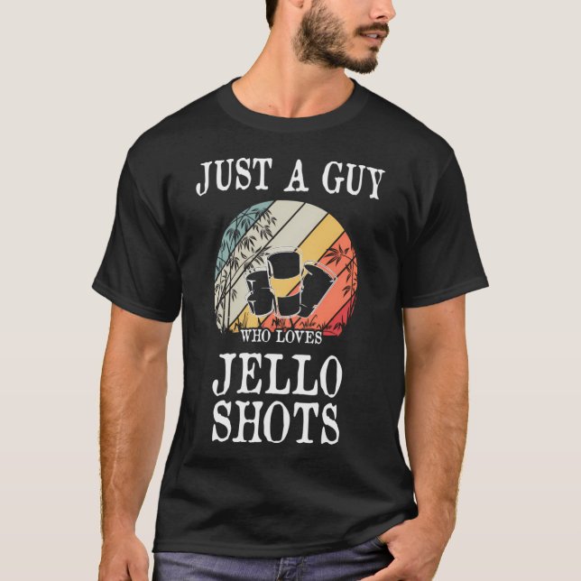 Camiseta Apenas Uma Cara Que Ama Sapatos De Jello (Frente)