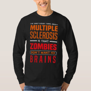 Camiseta Apenas Uma Coisa Boa Sobre Múltiplos Zombies Escel