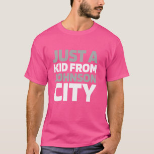 Camiseta Apenas Uma Criança Da Cidade Americana De Tennesse