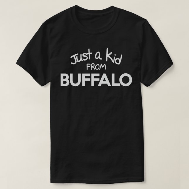 Camiseta Apenas uma criança do orgulho de BUFFALO NY WNY (Frente do Design)