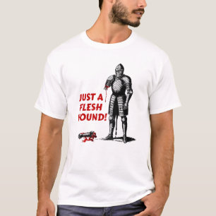 Camiseta Apenas Uma Ferida Superficial Estilo Medieval