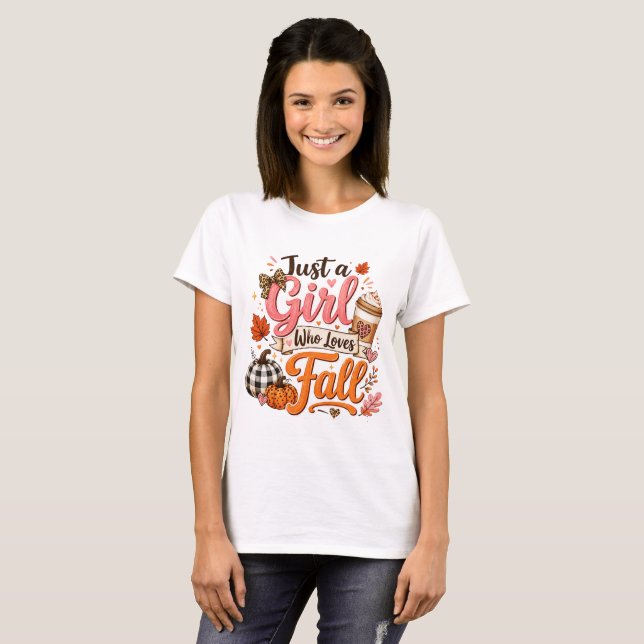 Camiseta Apenas uma Garota (Frente Completa)