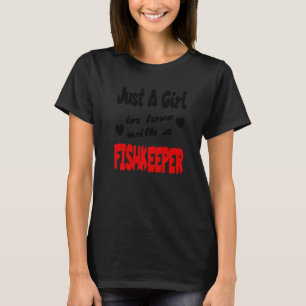 Camiseta Apenas Uma Garota Apaixonada Por Um Fischeiro