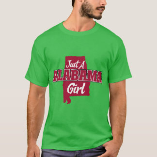 Camiseta Apenas Uma Garota do Alabama