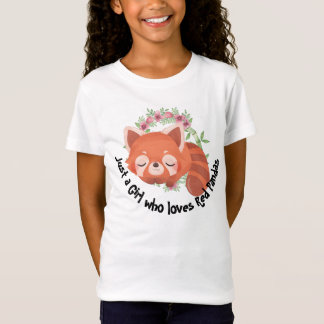 Camiseta apenas uma garota que ama Amantes de os animais de