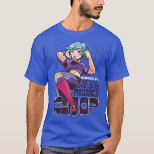 Camiseta Apenas uma garota que ama anime e mangá do KPop Ja