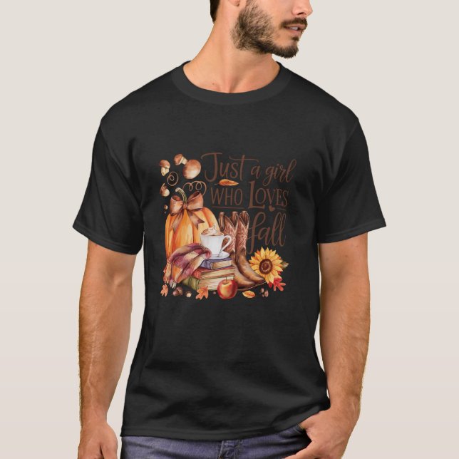Camiseta Apenas uma garota que ama Arco de coquetes caindo  (Frente)