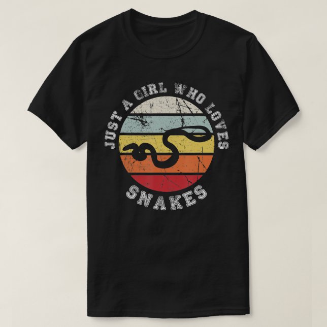 Camiseta Apenas uma garota que ama Cobra 1 (Frente do Design)