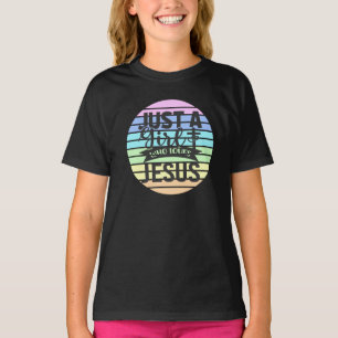 Camiseta Apenas uma garota que ama Jesus
