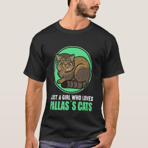 Camiseta Apenas uma Garota que Ama os Gatos de Palas Gato d